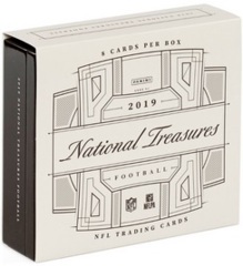 2019 Panini National Treasures NFL Football Hobby Box